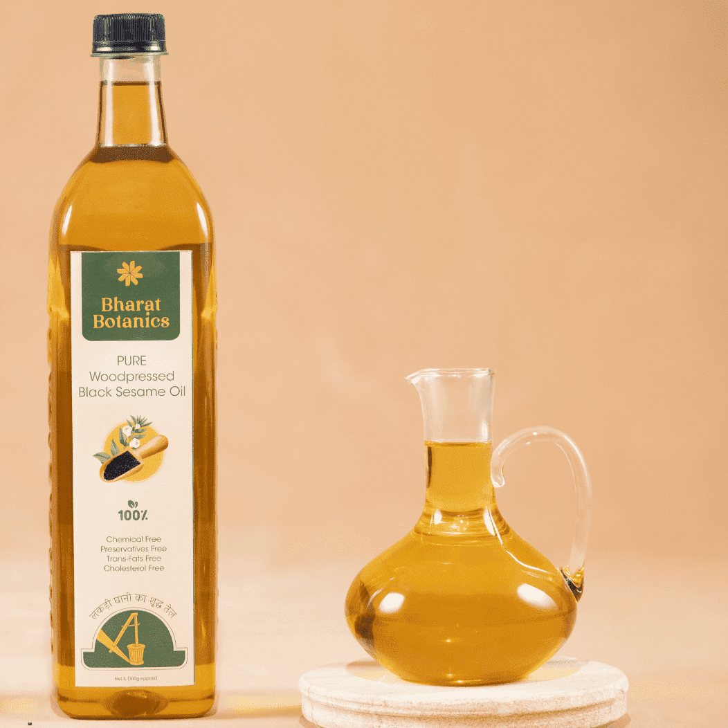 Authentic Cold/Wood Pressed Black Sesame Oil image 3