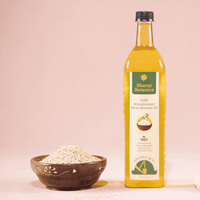 Authentic Cold/Wood Pressed White Sesame Oil image 0
