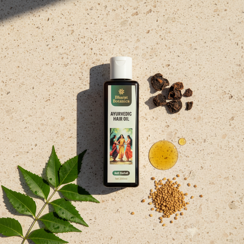 Herbal Oil Bottle