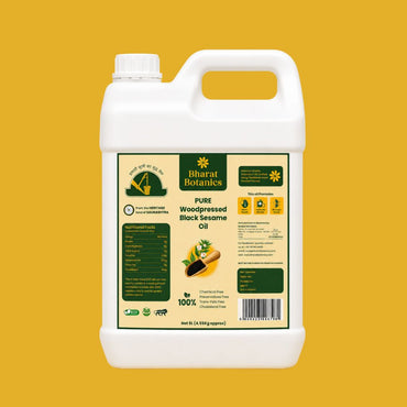 Wood Pressed Black Sesame Oil 5 Litre Pack