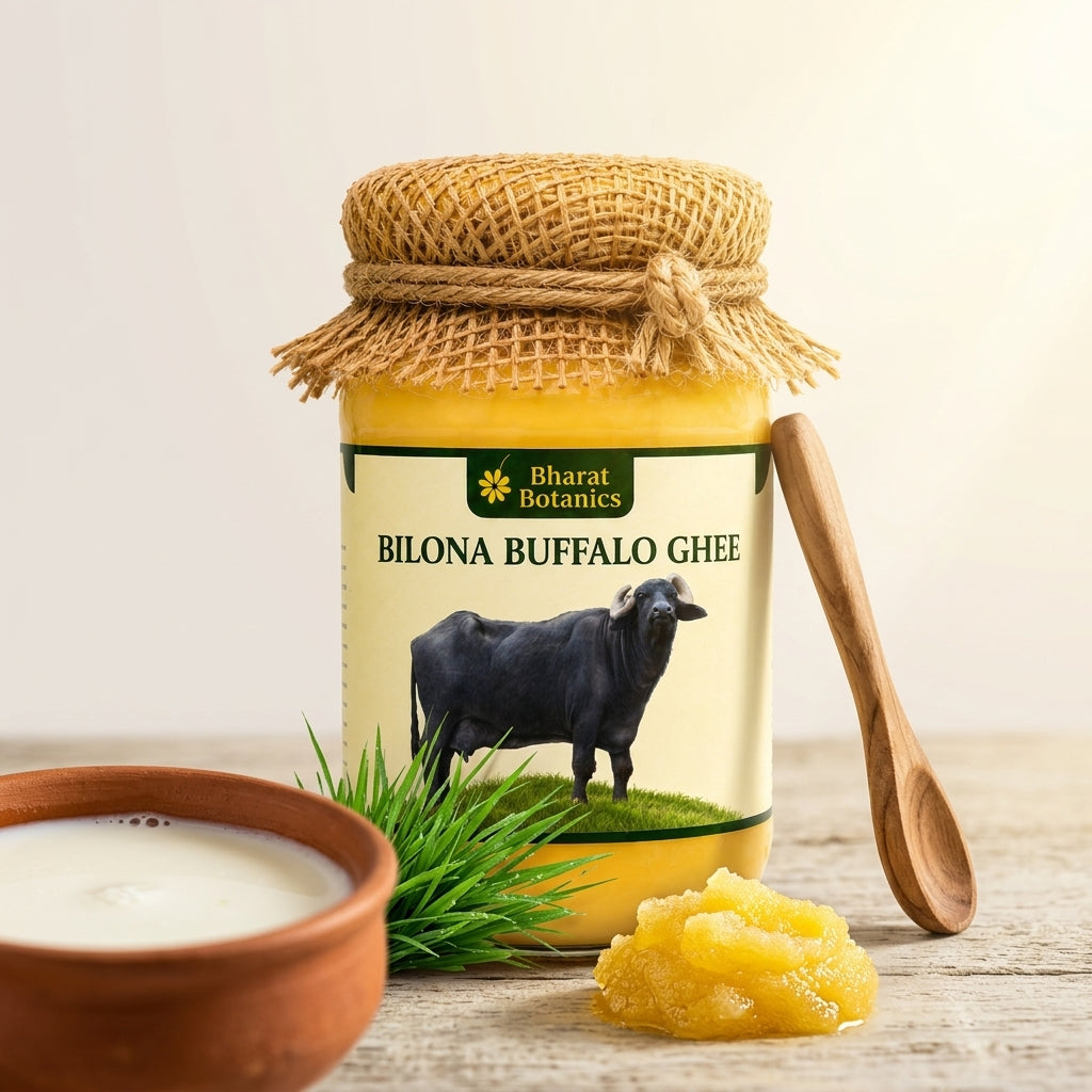 Premium Desi Bilona Buffalo Ghee by Bharat Botanics