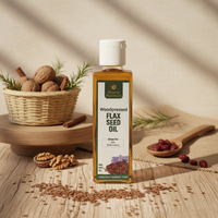 Wood Pressed Flax Seed Oil Product Image