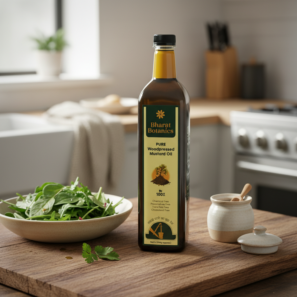 Premium Cold Pressed Mustard Oil Product