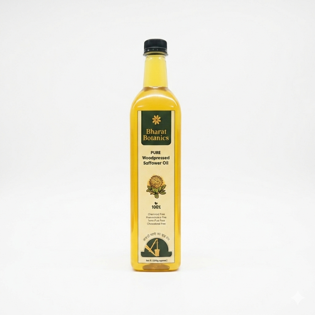 Wood Pressed Safflower Oil