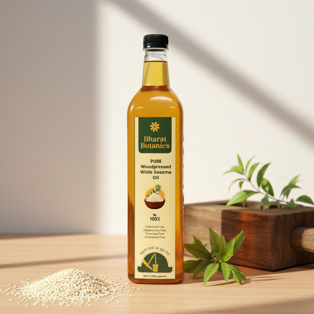 Pure White Sesame Oil 