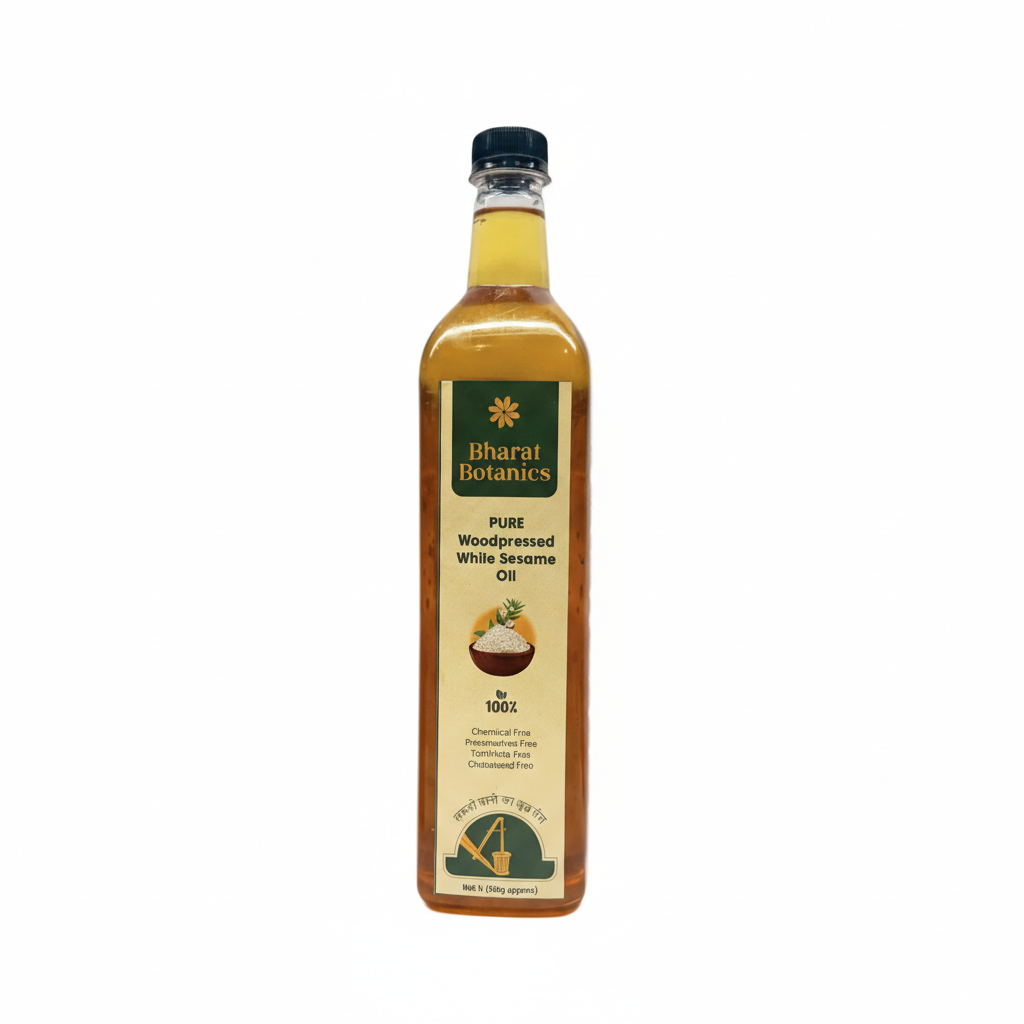 Til Oil Product Wood Pressed White Sesame Oil 