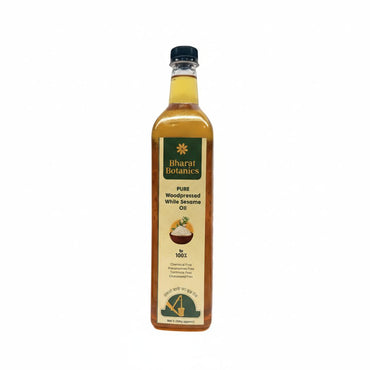 Wood Pressed White Sesame Oil 1 Litre Pack