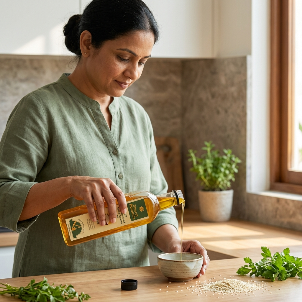 White Sesame Oil – Pure Til Oil
