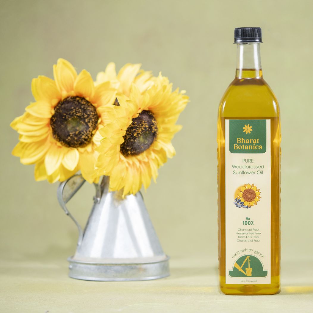 Authentic Cold/Wood Pressed Sunflower Oil